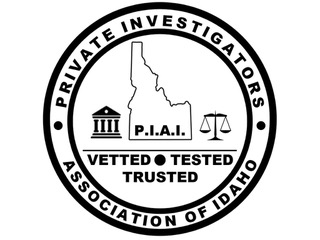 Professtional Investigators Association of Idaho badge